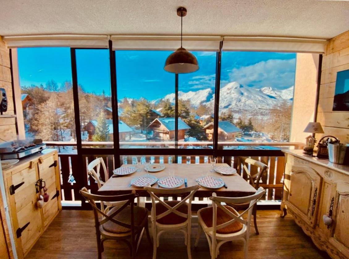 La Joue Du Loup, Aux Pieds Des Pistes Et Vue Sur Montagnes Apartment Екстериор снимка